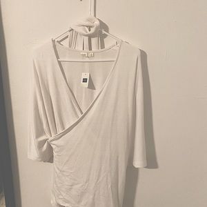 GAP Wrap Top. NWT. Large